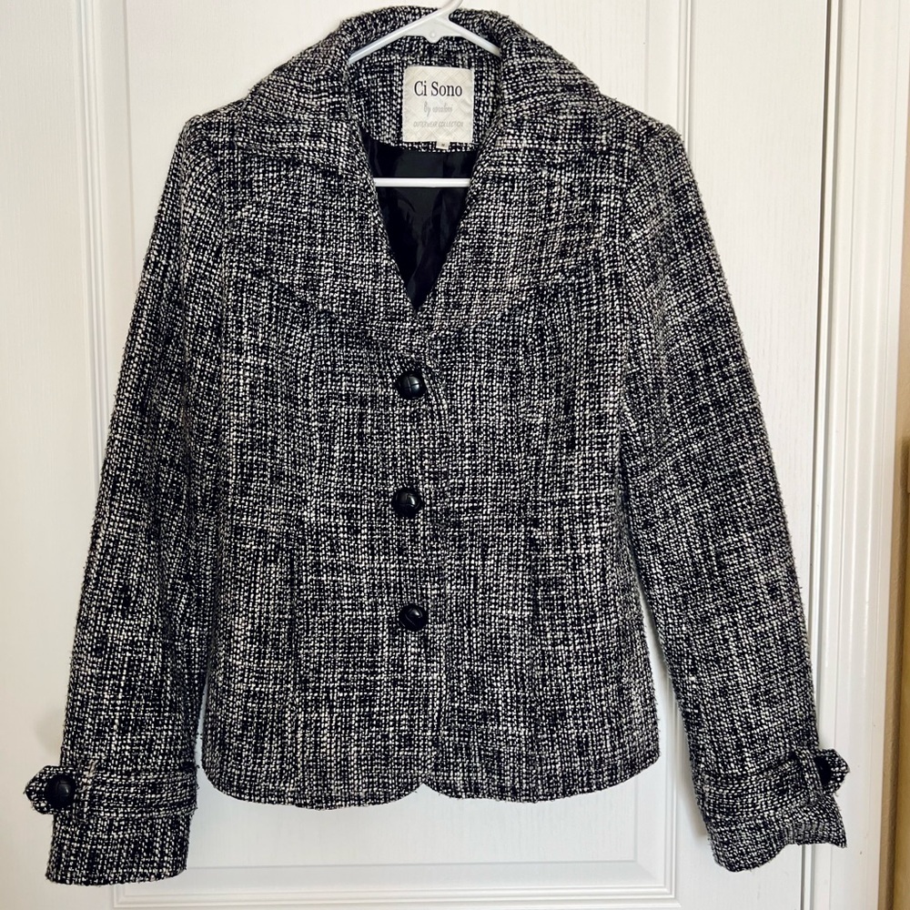 Ci Sono Tweed Jacket